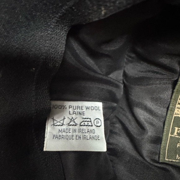 Foxford Real Irish Tweed Brown Walking Hat Feather Accent - Picture 6 of 7